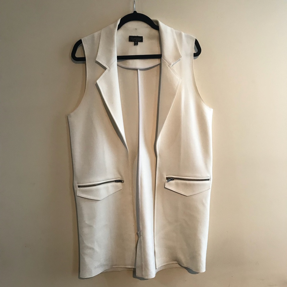 Top Shop white vest